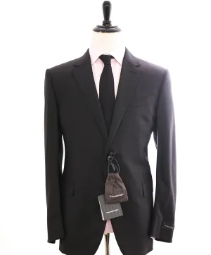 ERMENEGILDO ZEGNA - "15 MILMIL 15" Black Tonal Texture Blazer - 46R