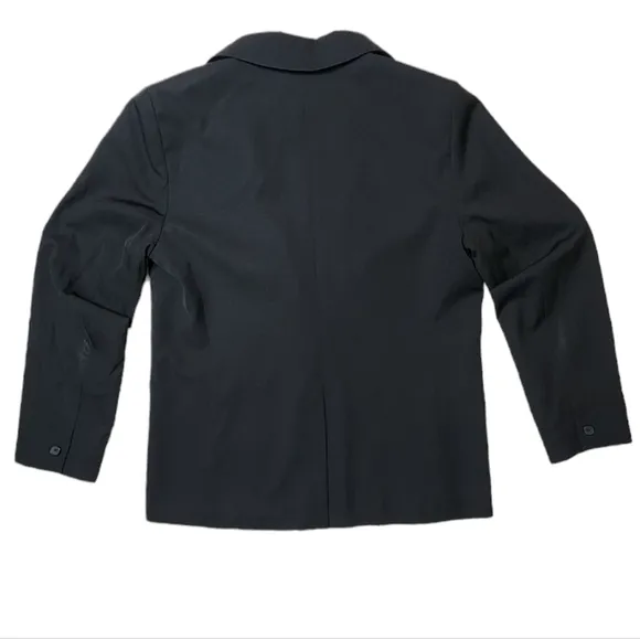 Everlane Wool Single Breasted Blazer sz 12 black