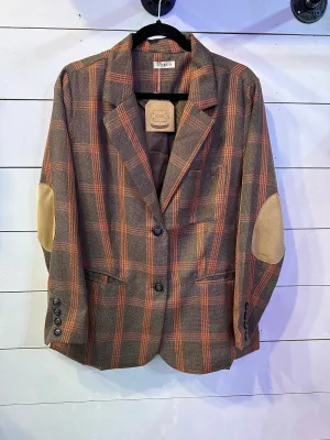 Fab Plaid Blazer