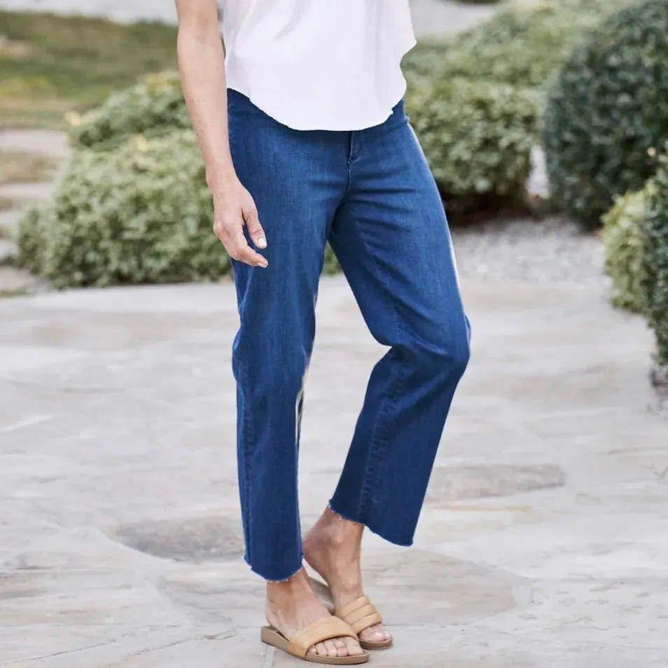 F&E Kinsale Pant-medium wash w/grinding