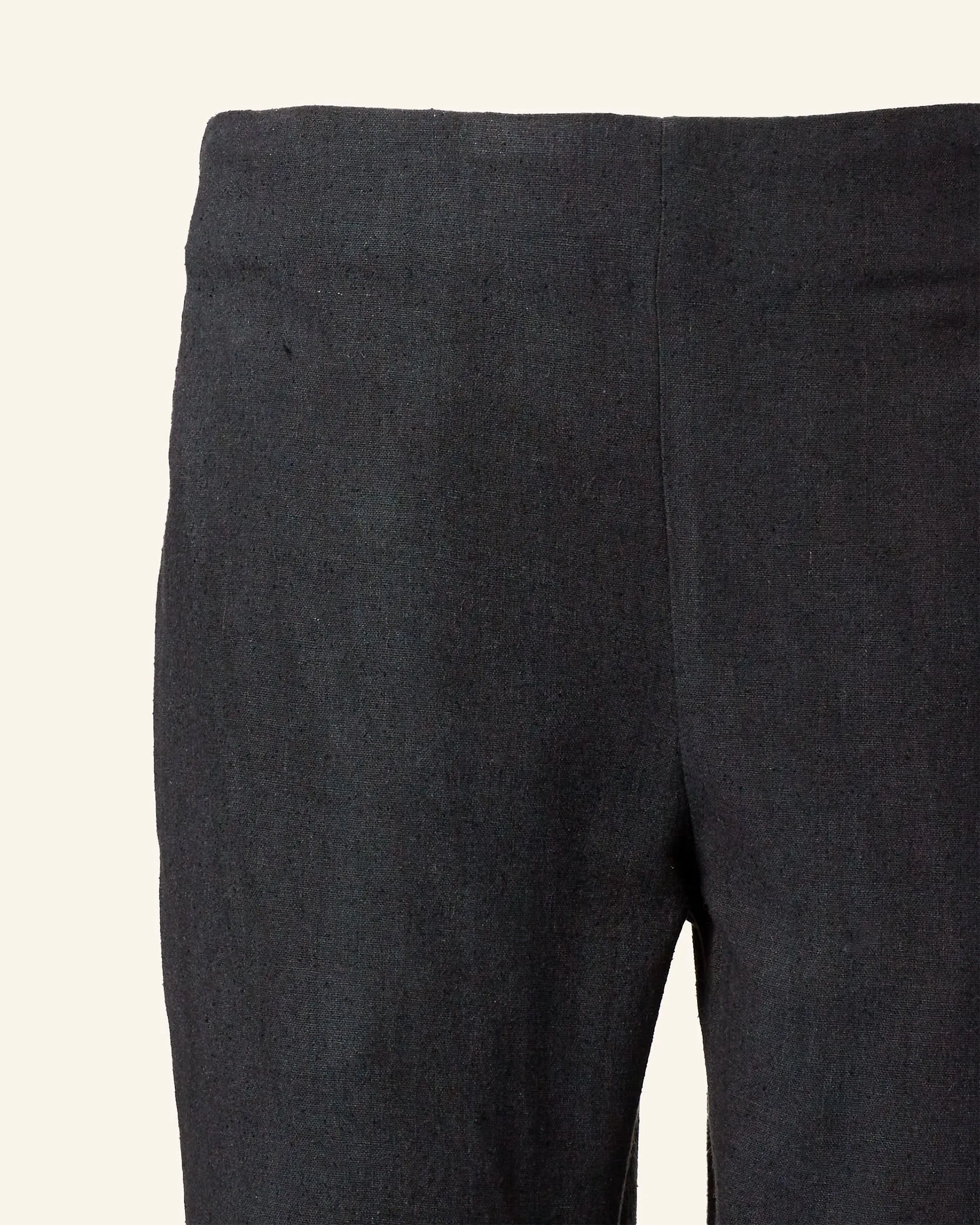 Farah Onyx Silk Flare Pant