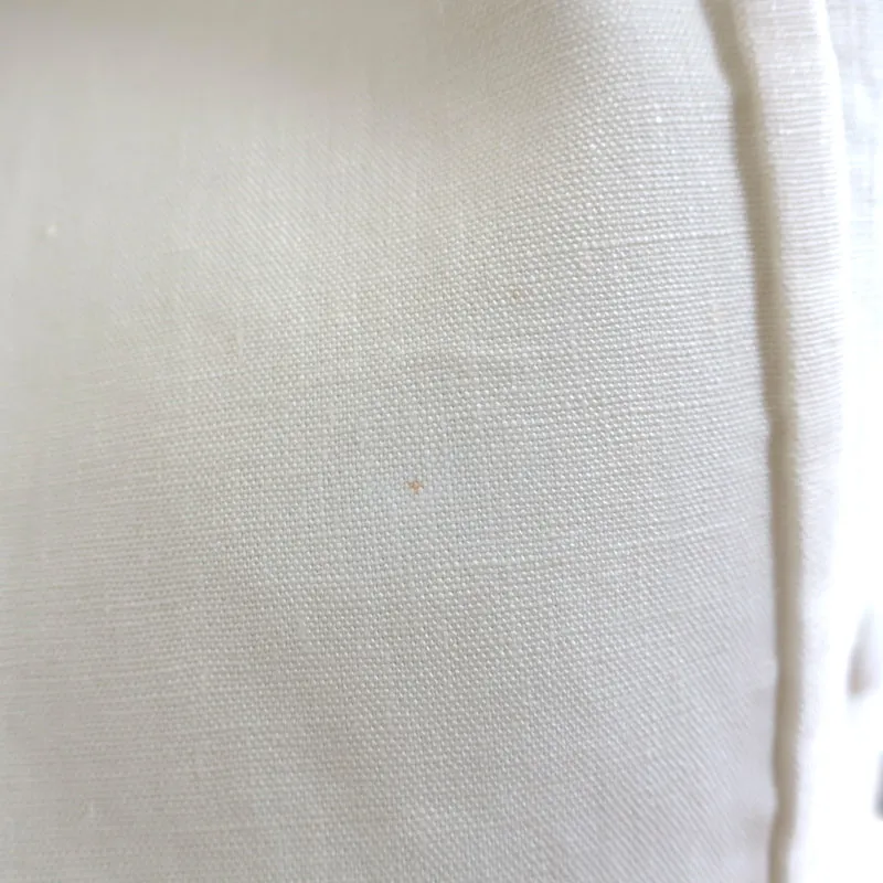 Fendi Double Breasted Blazer Jacket Ivory Linen Size 42