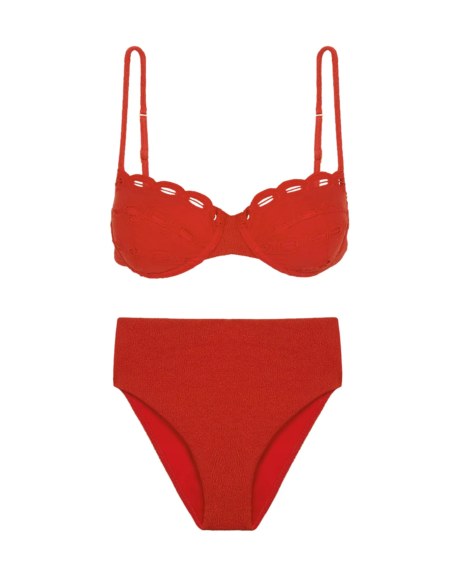 Firenze Bela Hot Pant Bottom - Ruby
