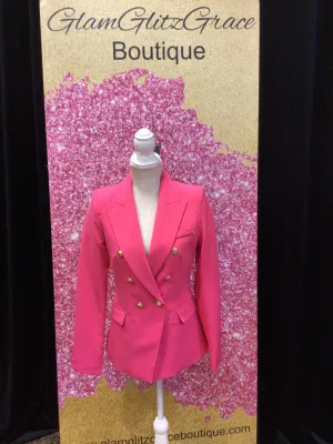 Fitted Blazer Jacket