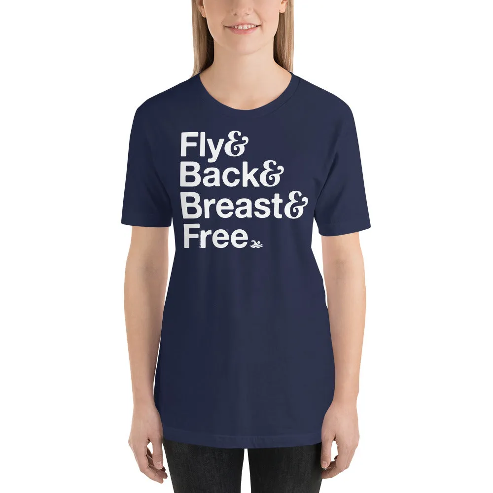 Fly Back Breast and Free IM Premium T-shirt