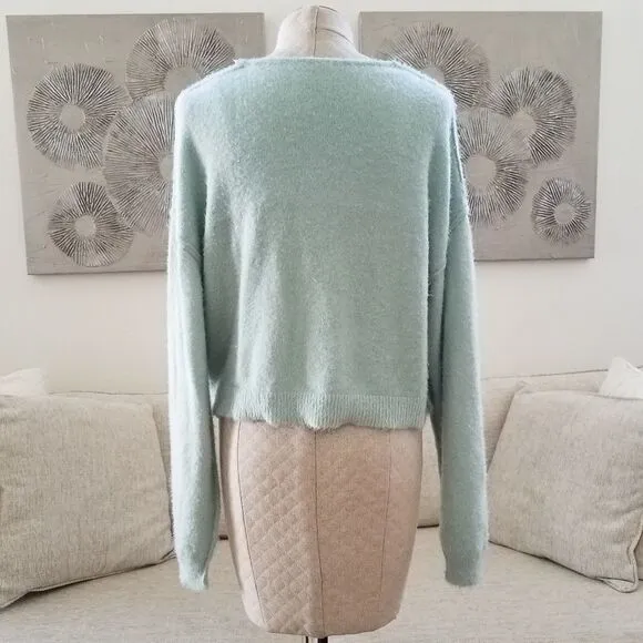Free People Princess Sweater sz Small in Mint