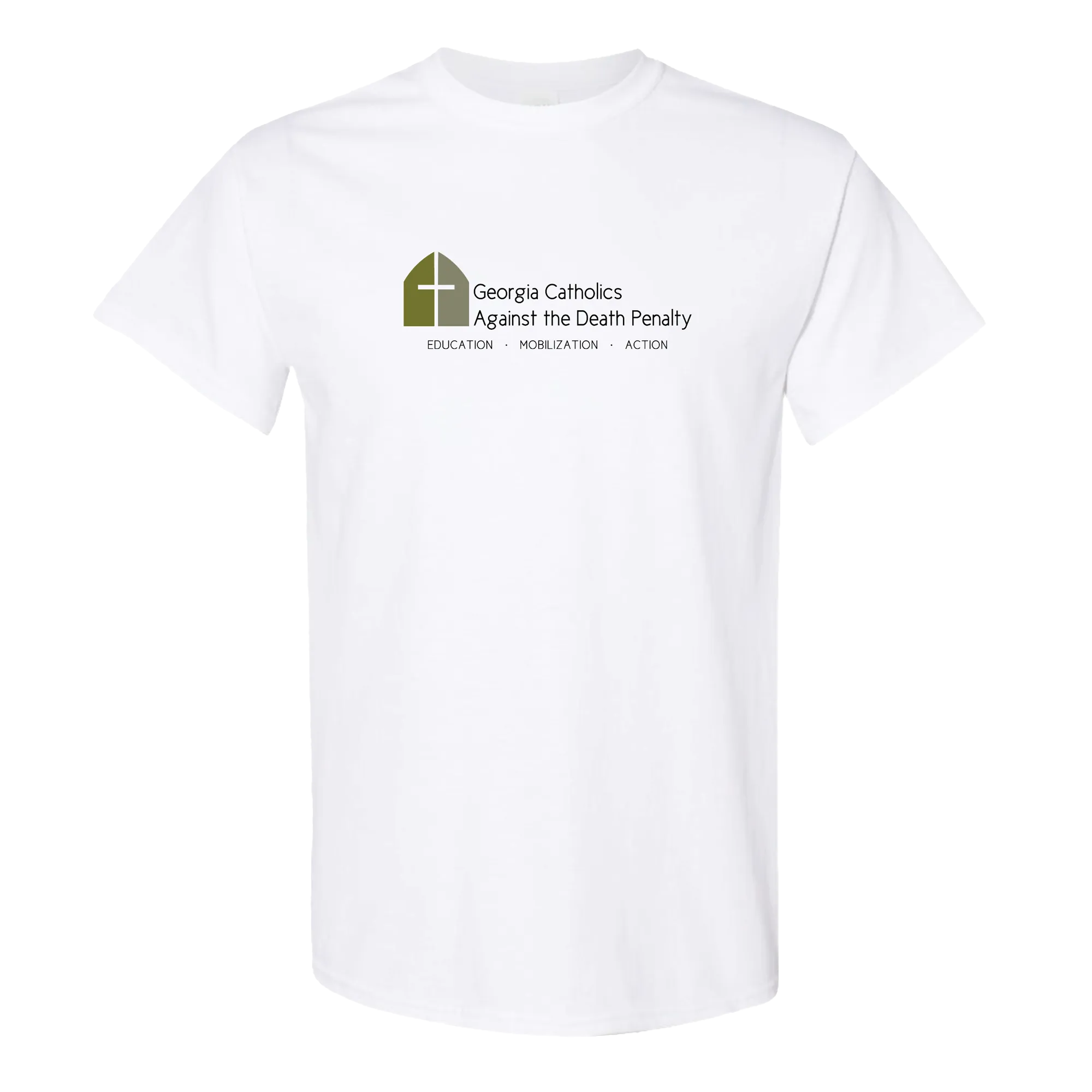 GACADP- White Logo T-Shirt