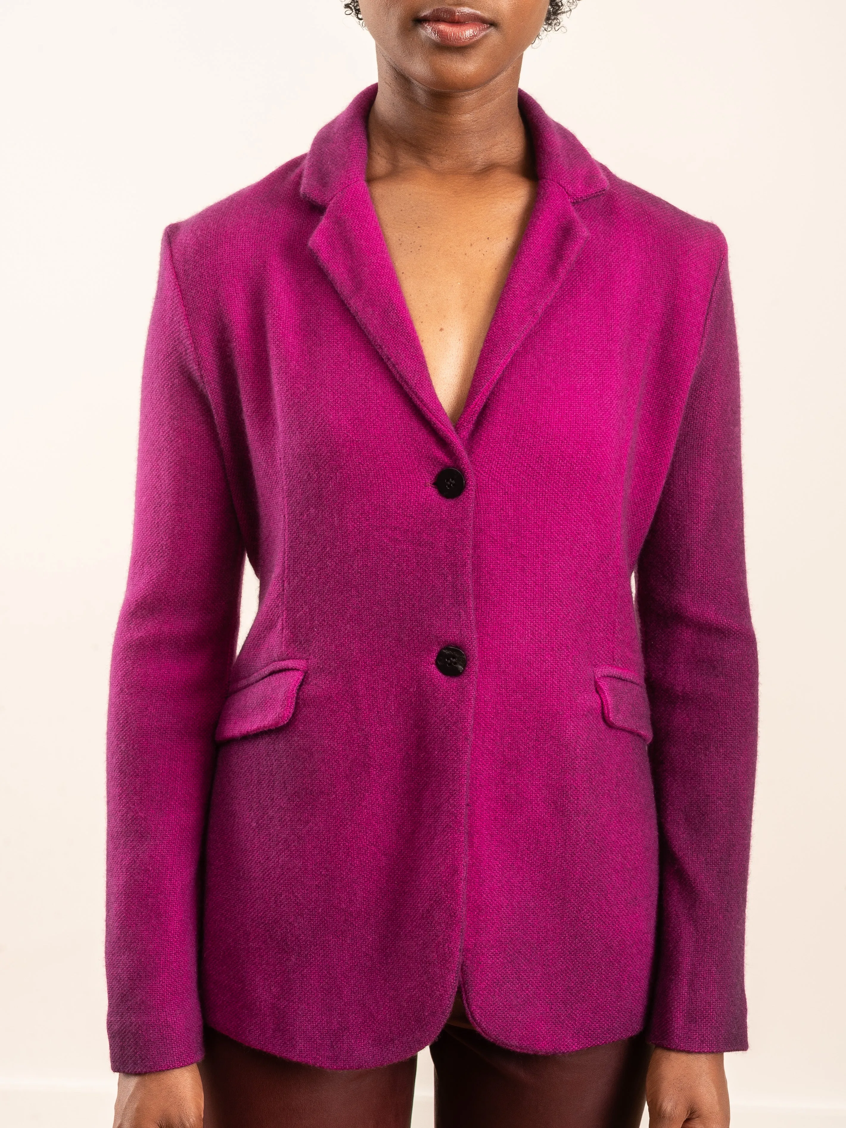 garment dyed rever jacket