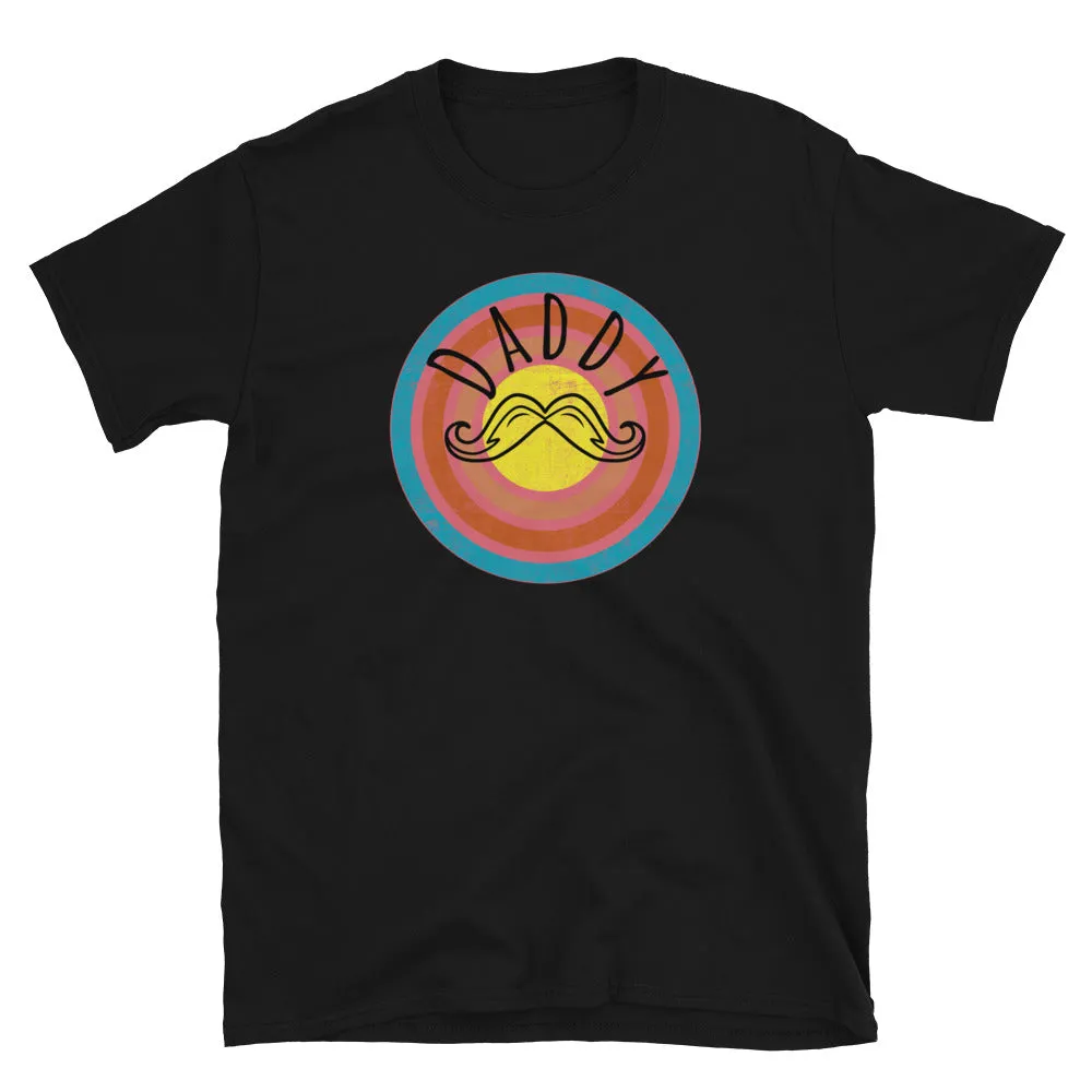 Gay Daddy Moustache T-Shirt