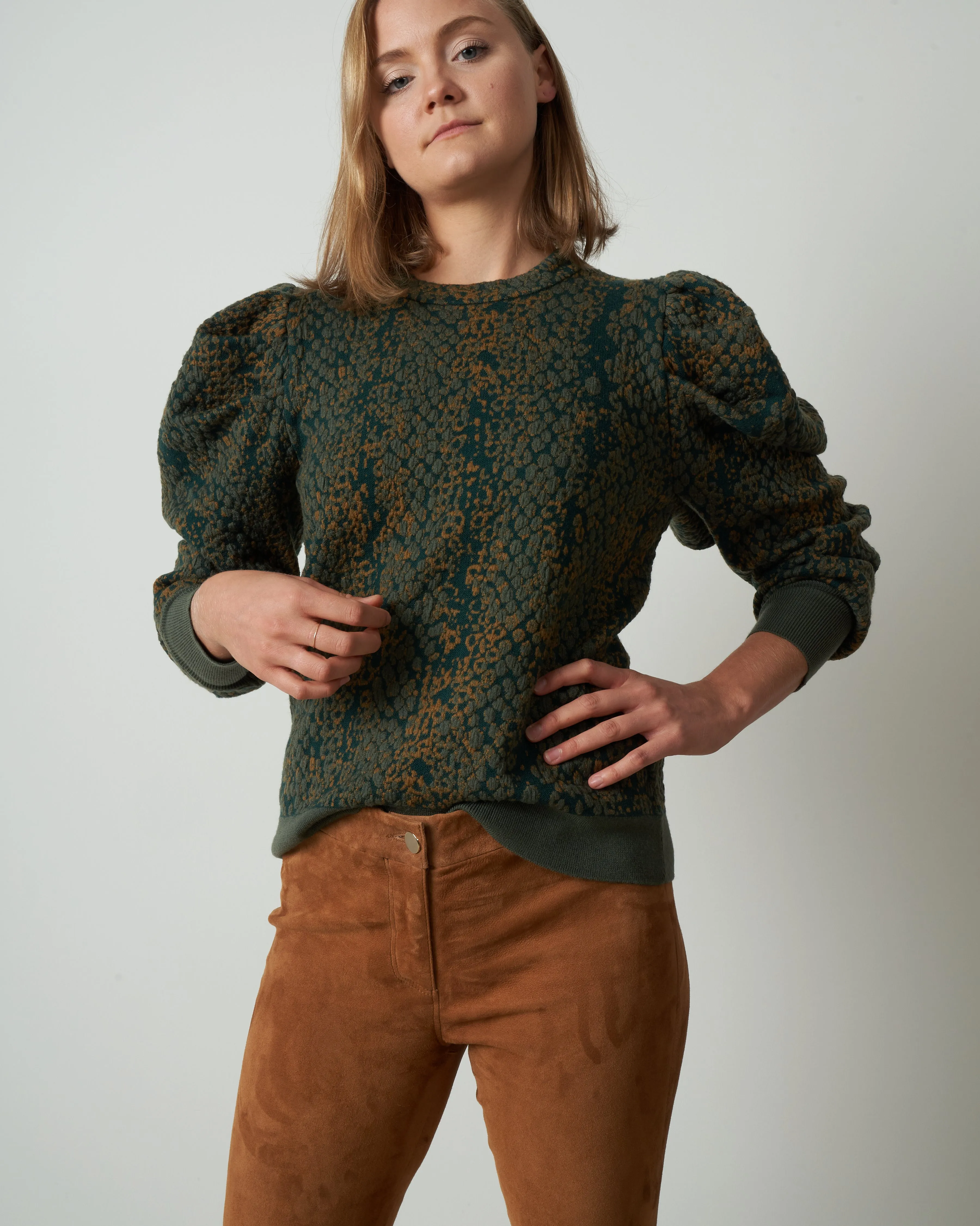 gemma pullover - pine python