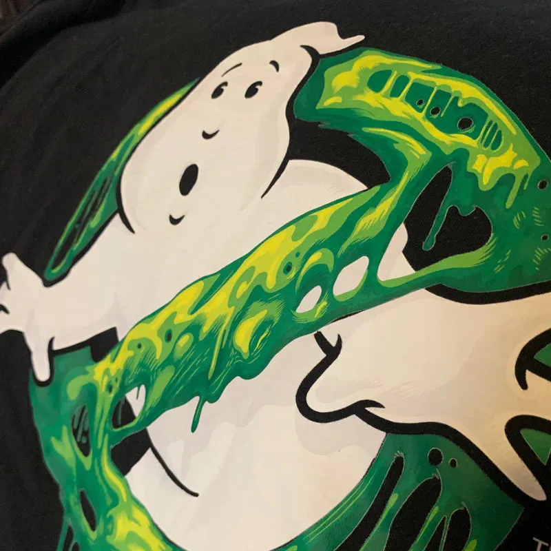 Ghostbusters “Slime” Logo Black Tee