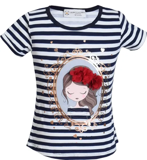 Girls' Crew Neck T-shirt