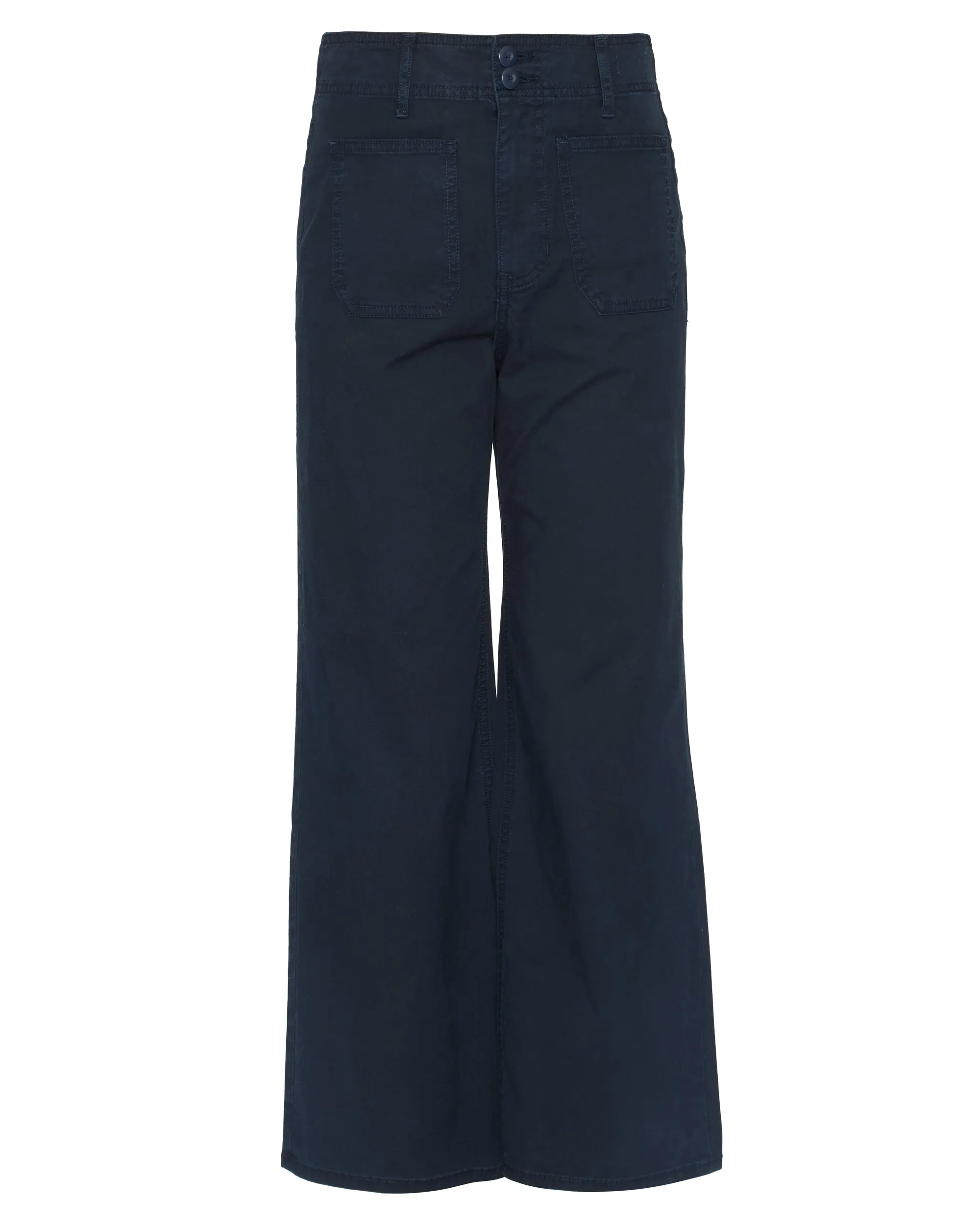 Grant Cropped High Rise Wide Leg Pant
