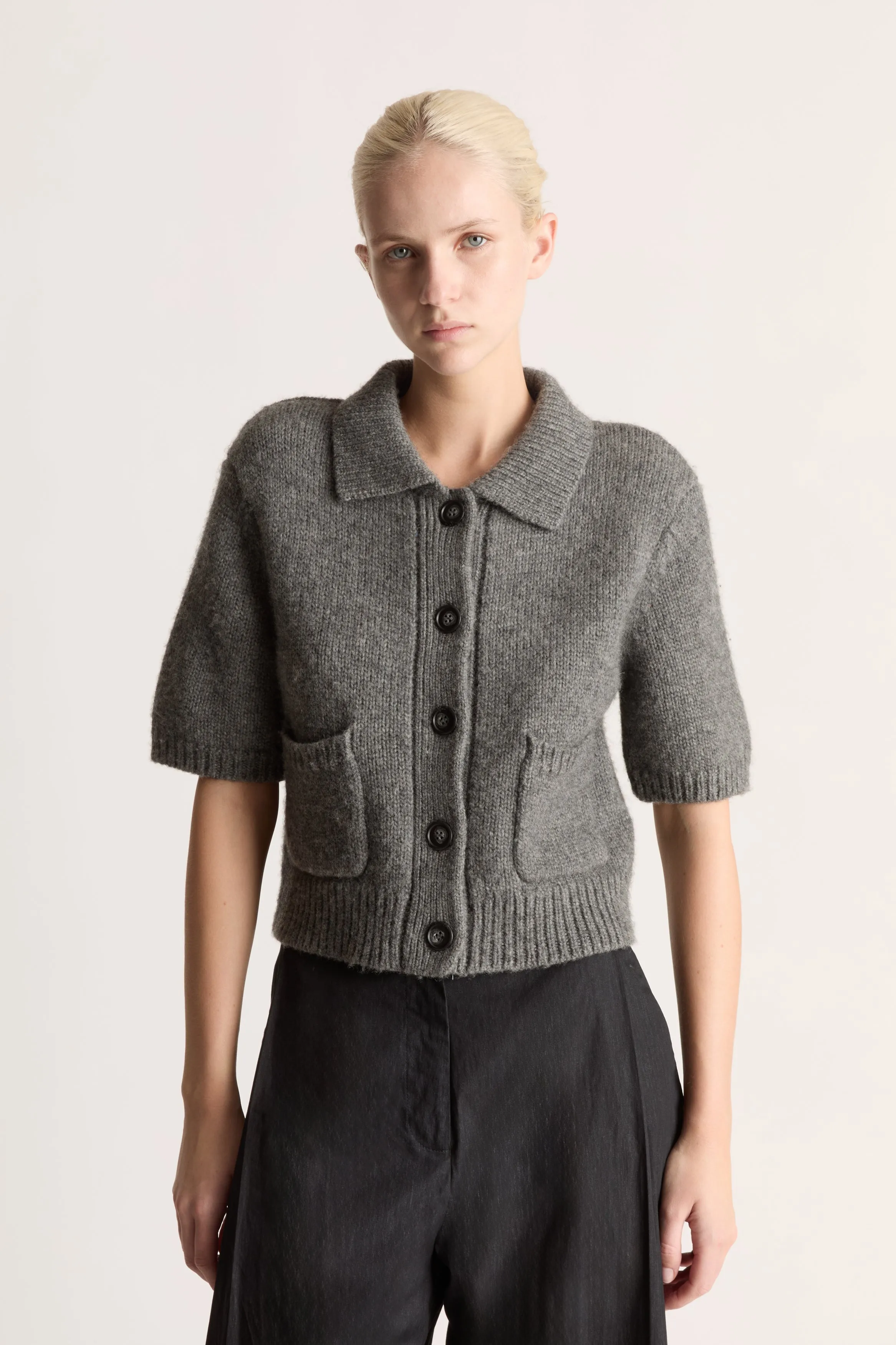 Greta Cropped SS Cardigan