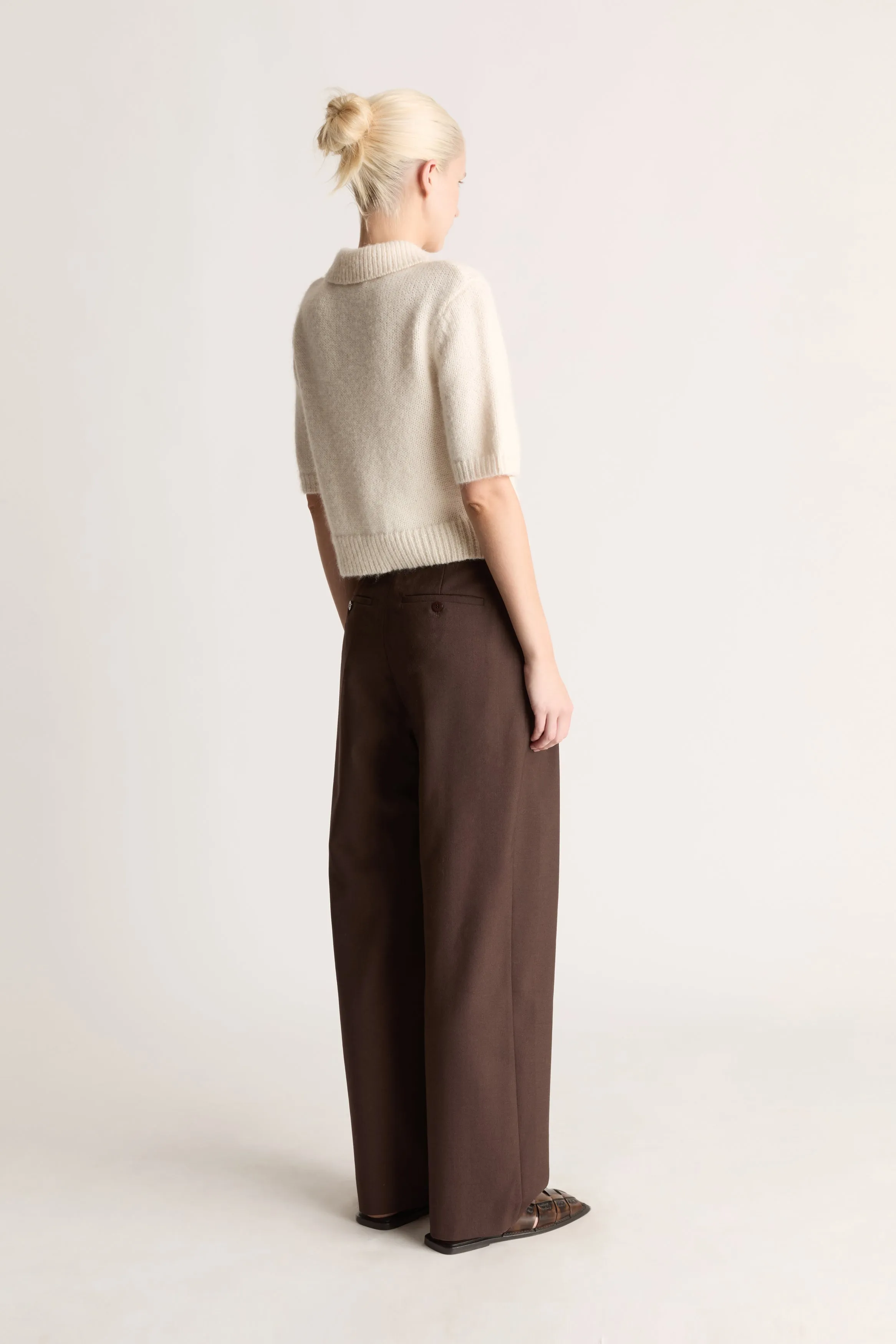 Greta Cropped SS Cardigan