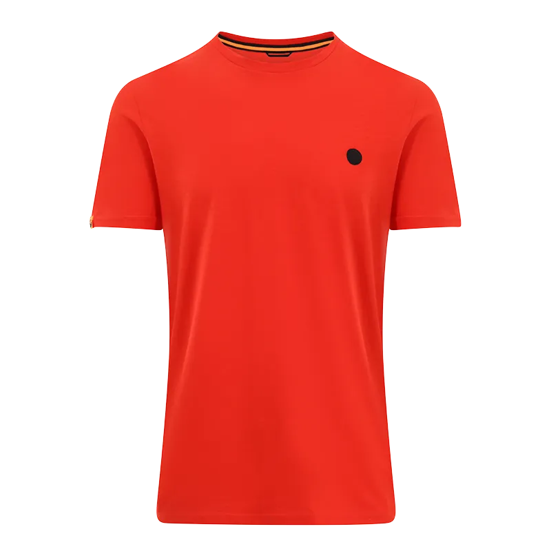 GURU Semi Logo Tee Red and White