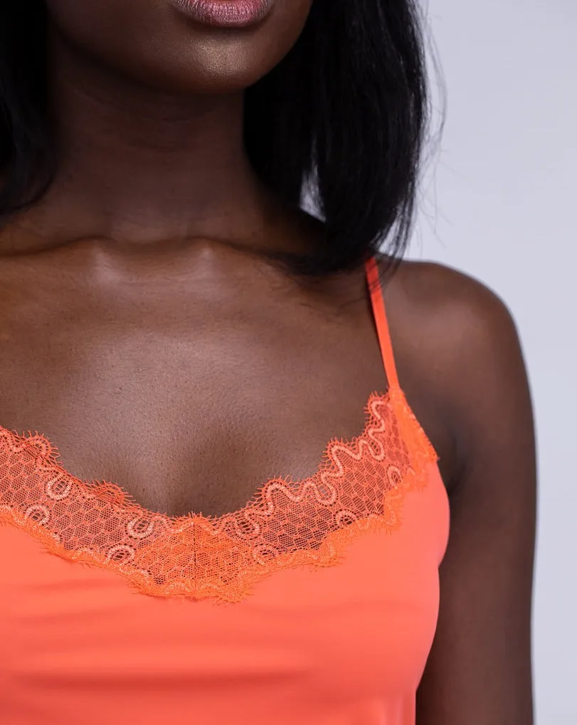 Happy Seams Camisole with Contrast Lace