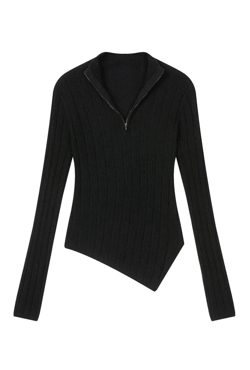 Harlow Wool Sweater - Black