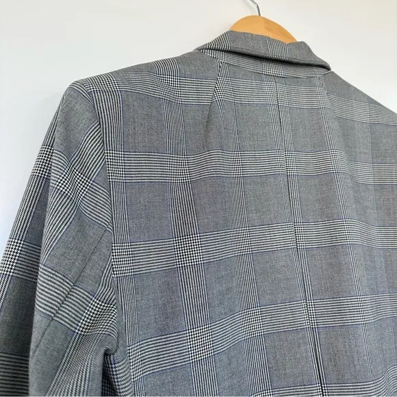 HATCH Maternity x J. Crew Plaid Regent Maternity Blazer Glen Plaid