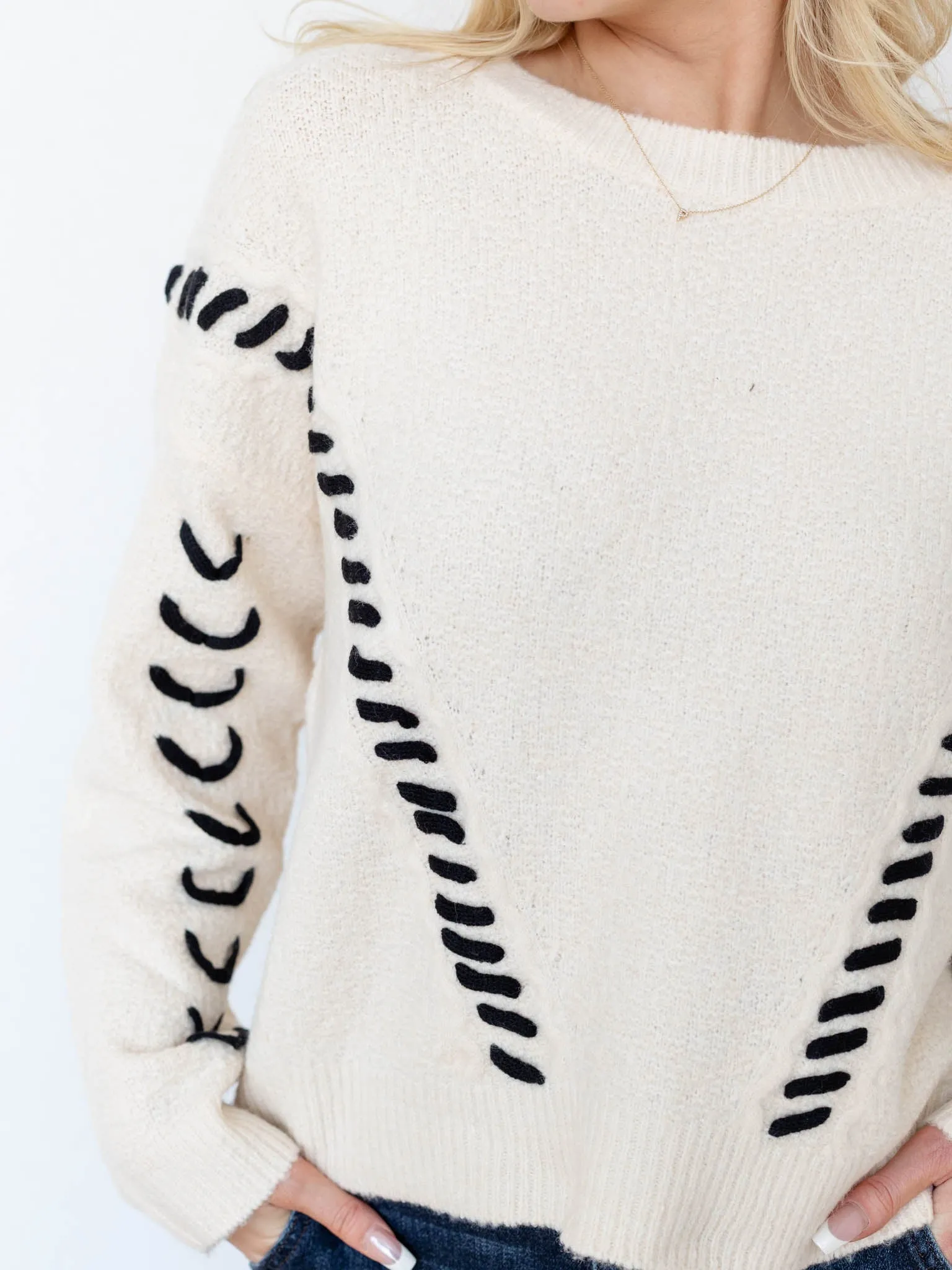 Heart of the Stitch Crewneck Sweater