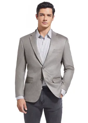 Hechter Paris Faux Suede Grey Jacket