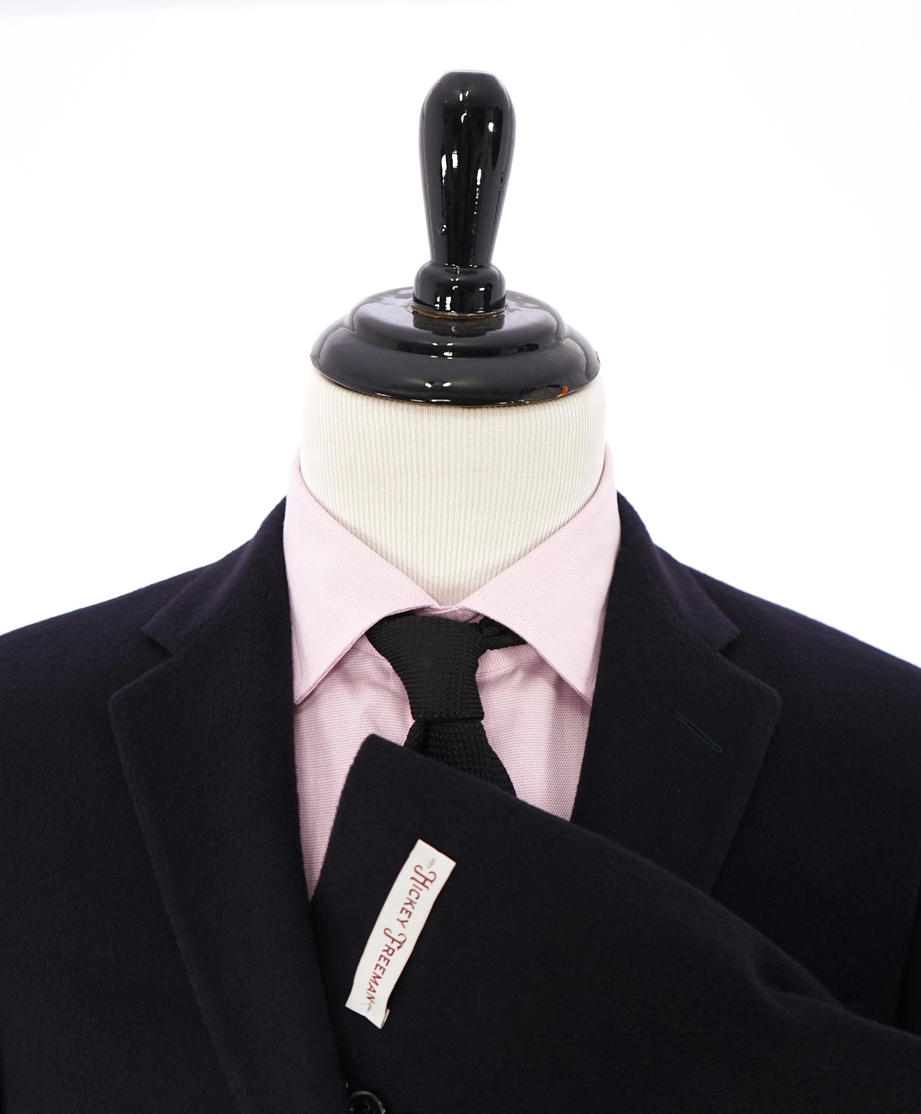 HICKEY FREEMAN - 100% Cashmere Navy Blue "Milburn ii" Blazer - 36S