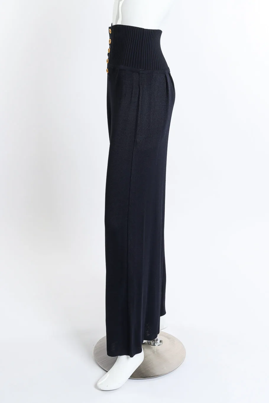 High Waist Knit Pant