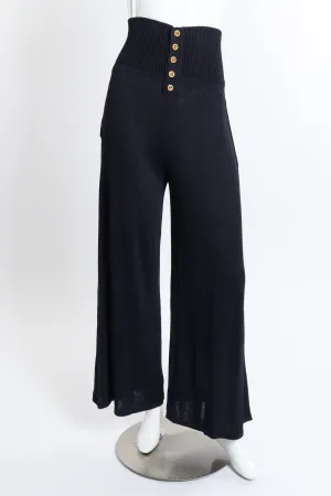 High Waist Knit Pant