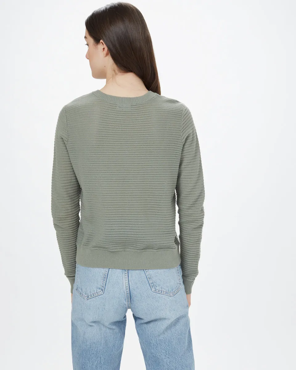 Highline Cotton Rib Crew Sweater