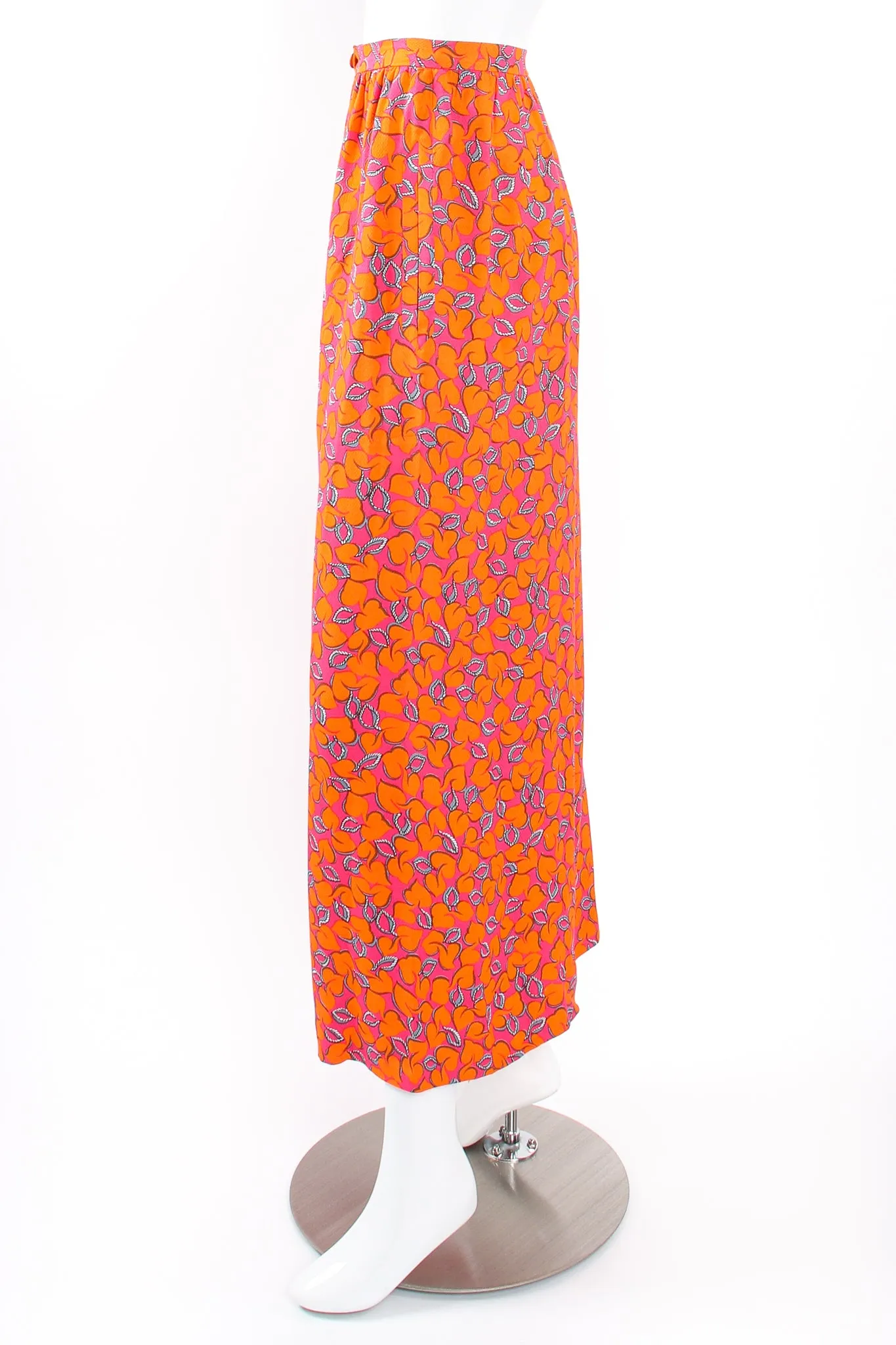 Hot Leaf Print Palazzo Pant