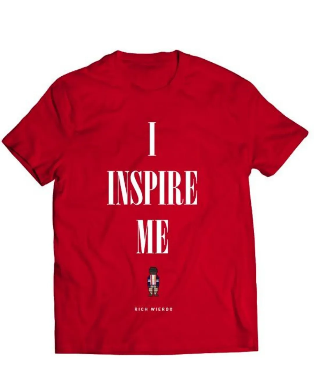 I Inspire Me Graphic Tee (Red)