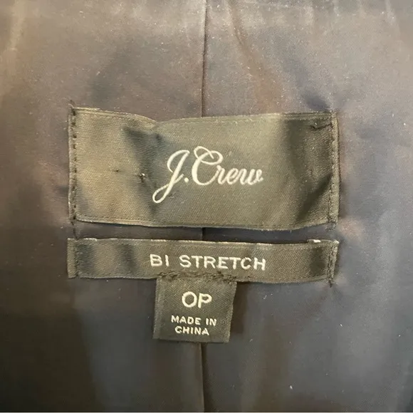 J. Crew Bi Stretch Blazer