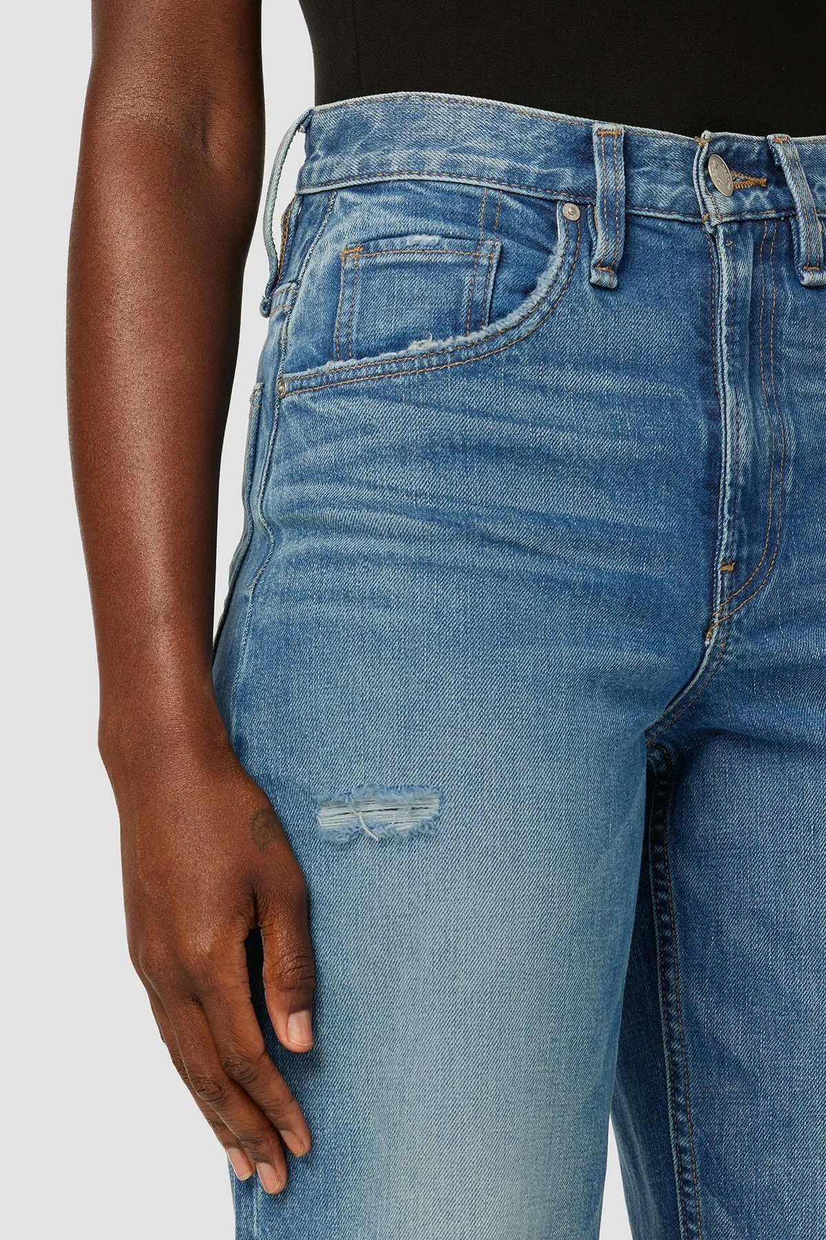 James High-Rise Barrel Jean