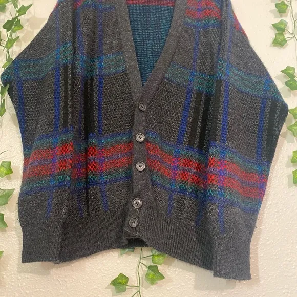 JANTZEN Cardigan Kurt Cobain Knit Size M Vintage’s