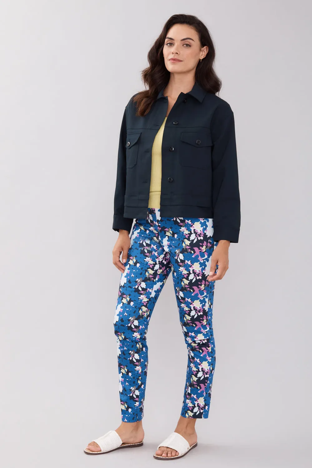 Jasmine Pant - Colorful Bouquet: FINAL SALE