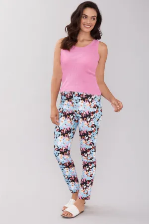 Jasmine Pant - Colorful Bouquet: FINAL SALE