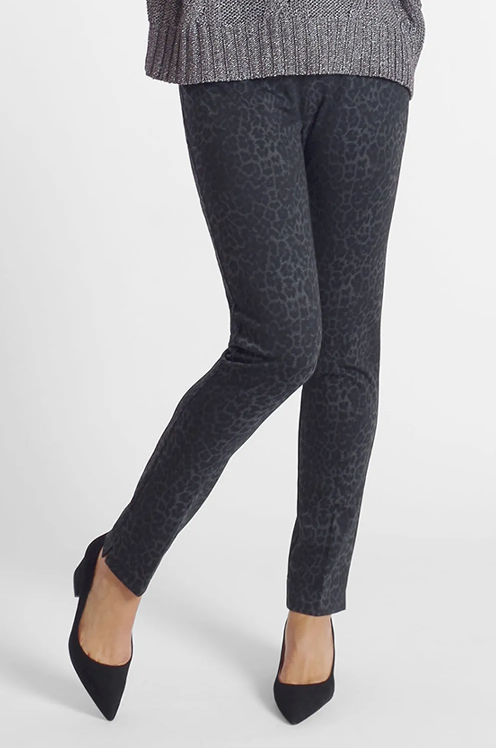 Jasmine Pant - Knit Print: FINAL SALE