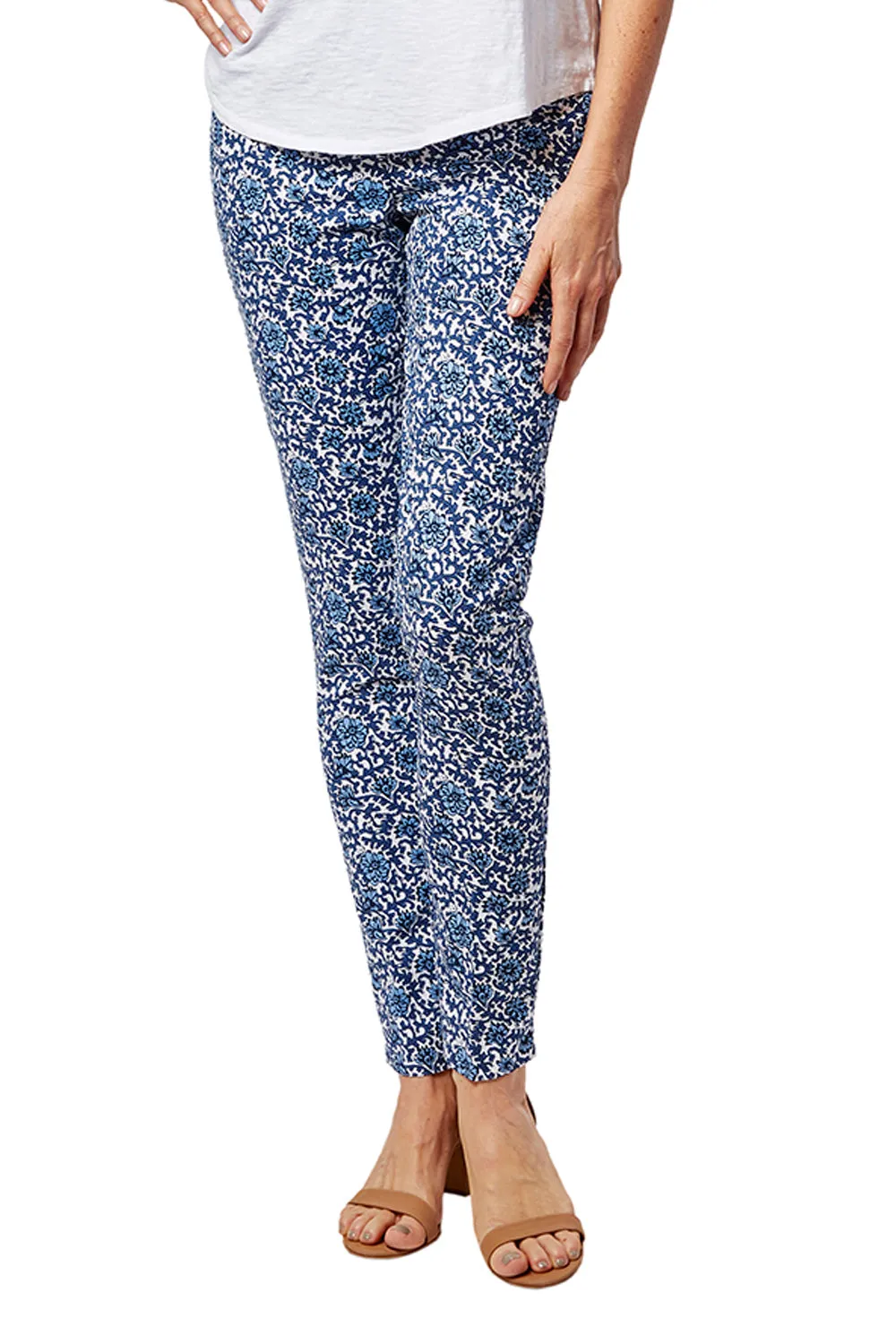 Jasmine Pant - Primrose Stretch: FINAL SALE
