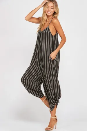 JENNA STRIPE JUMPSUIT-