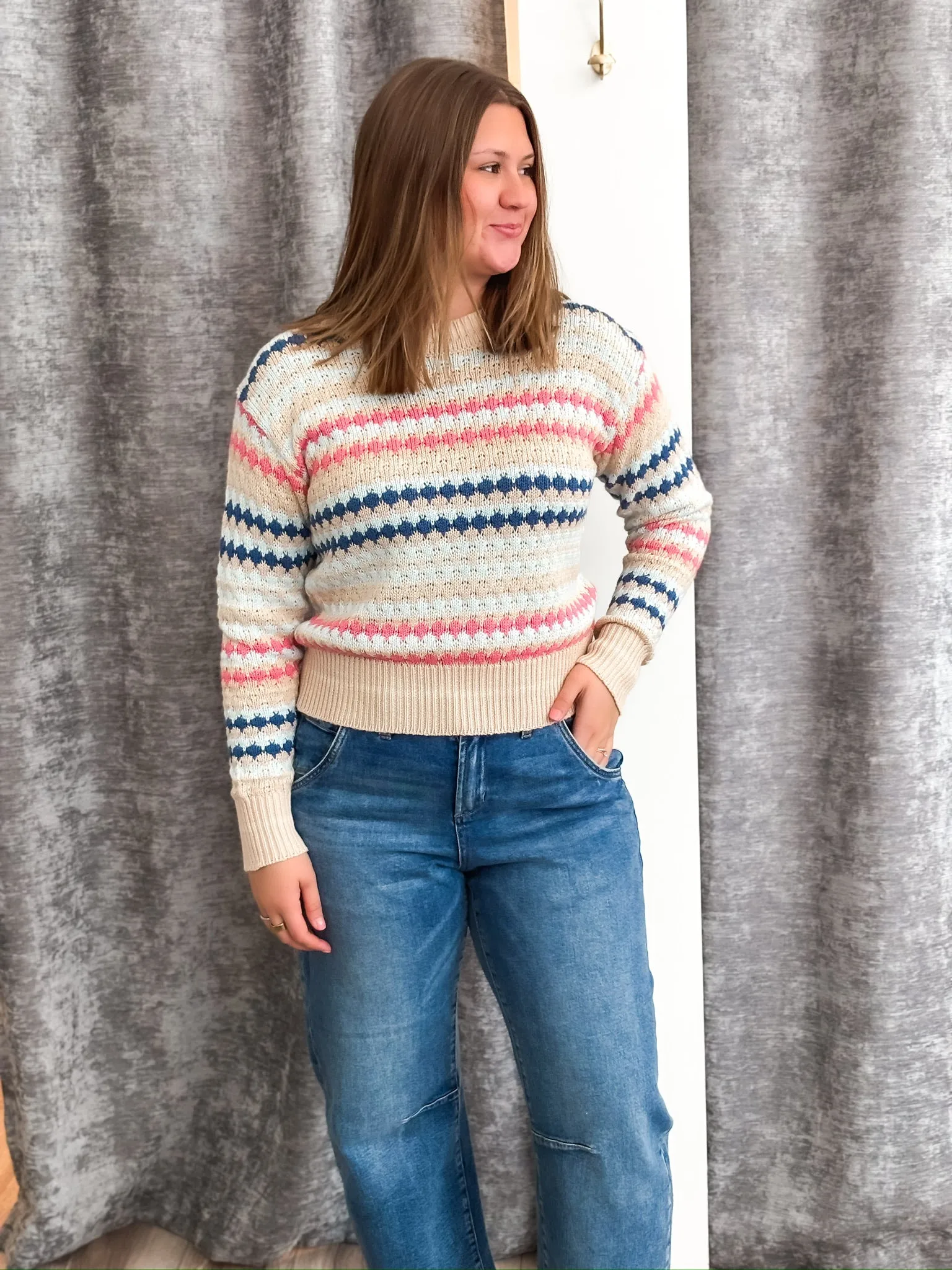Jewel Sweater - Spring Fling