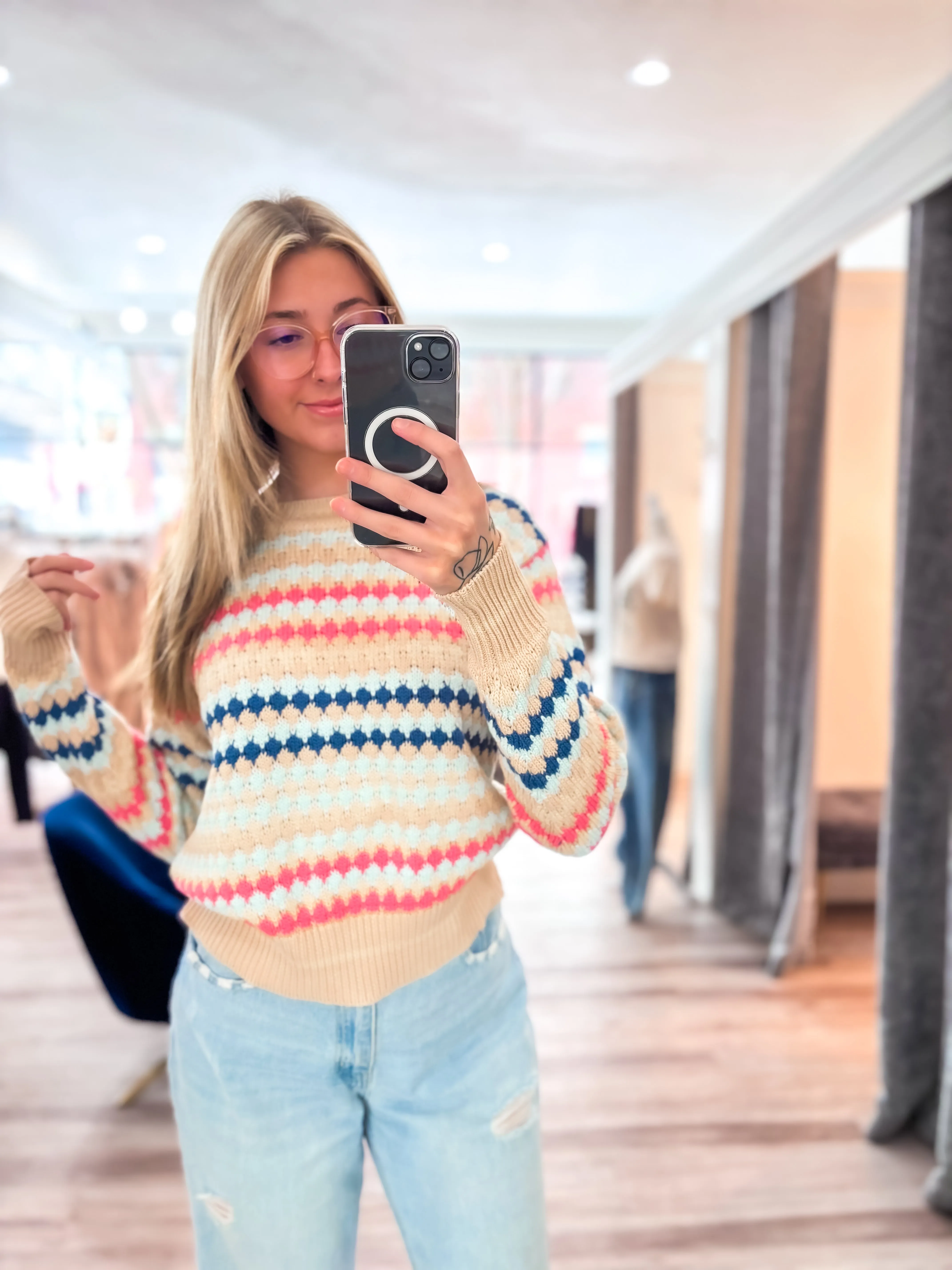 Jewel Sweater - Spring Fling