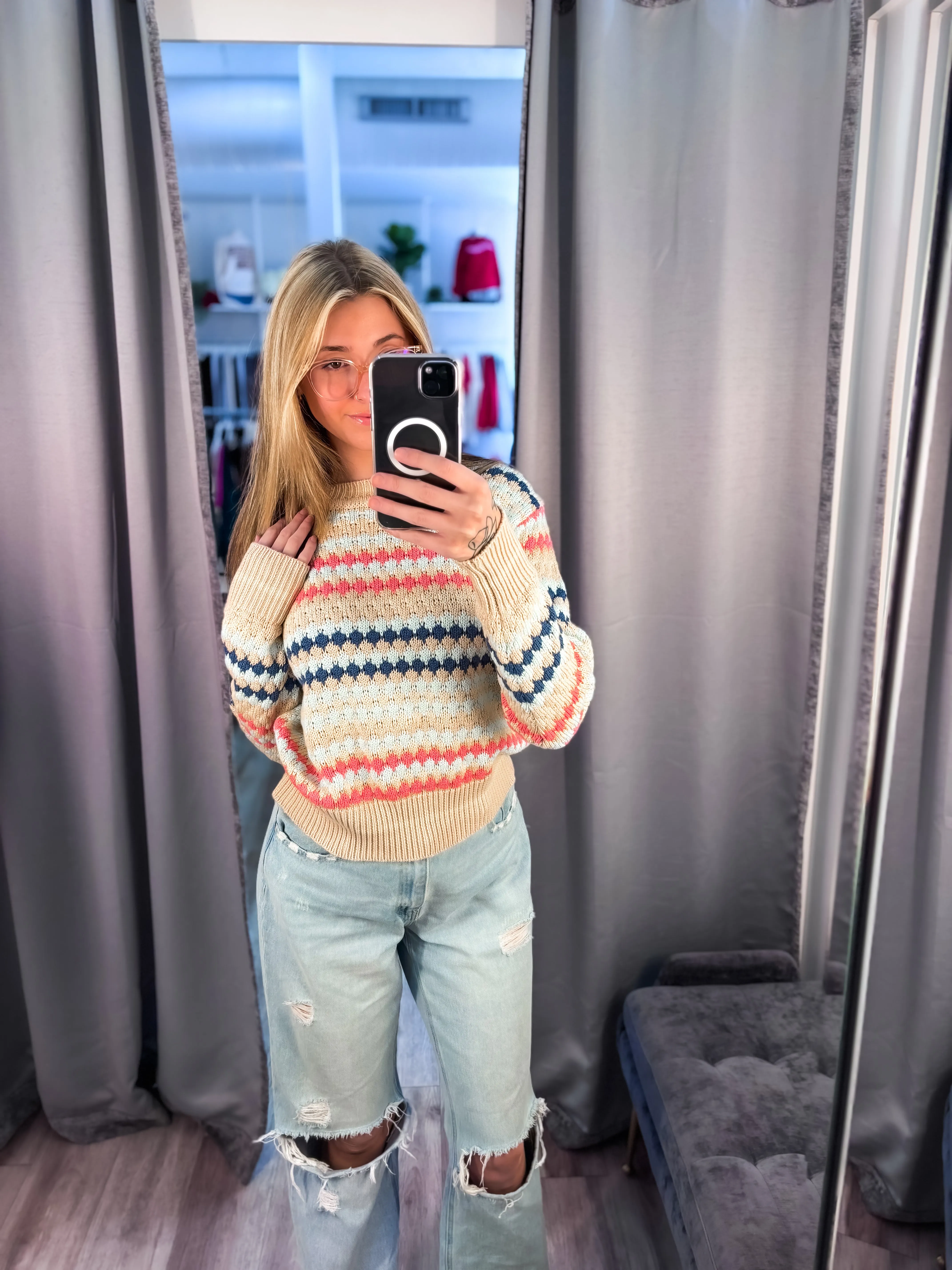Jewel Sweater - Spring Fling