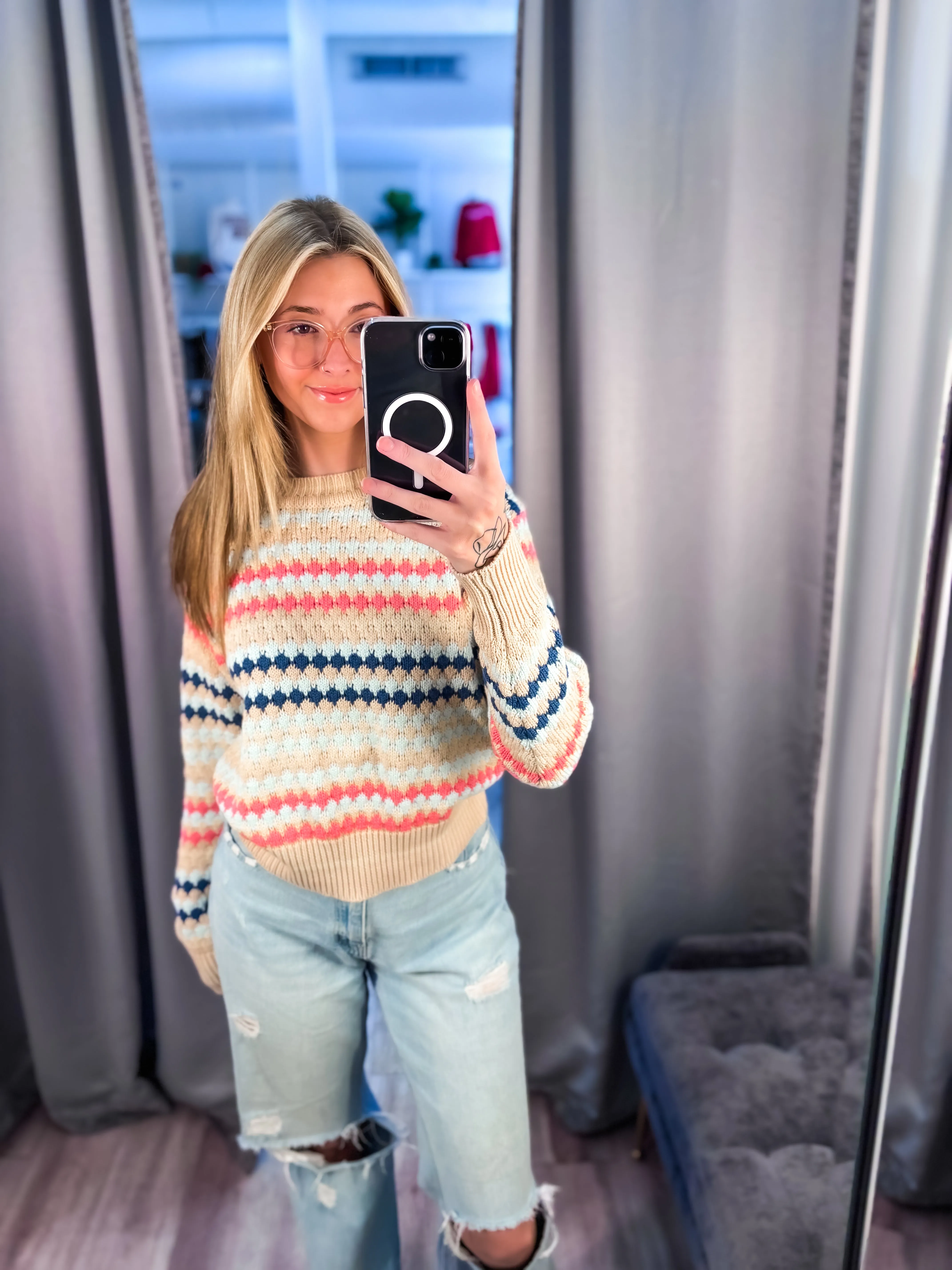 Jewel Sweater - Spring Fling