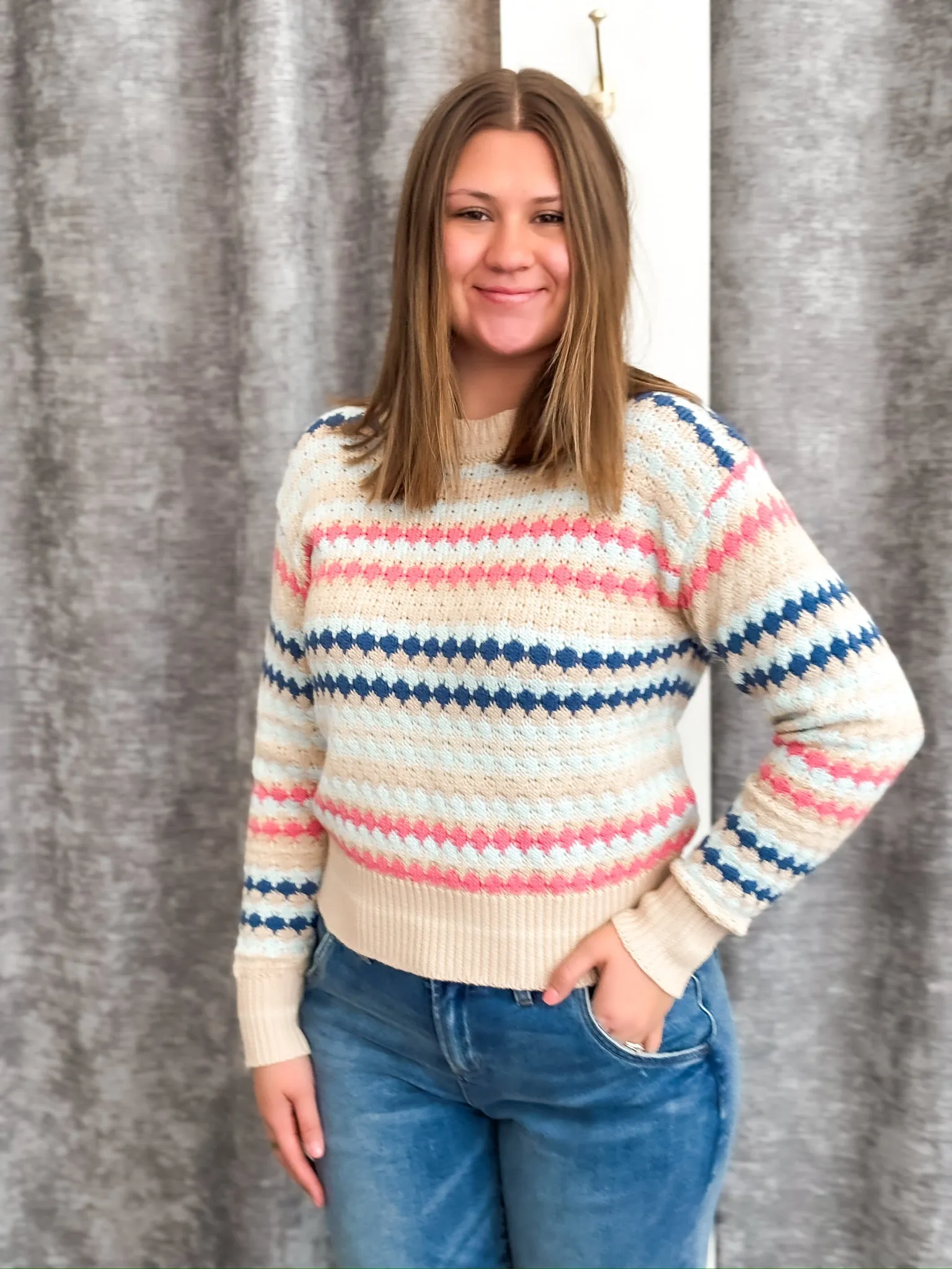 Jewel Sweater - Spring Fling