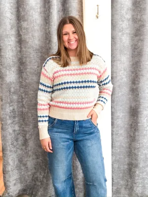 Jewel Sweater - Spring Fling