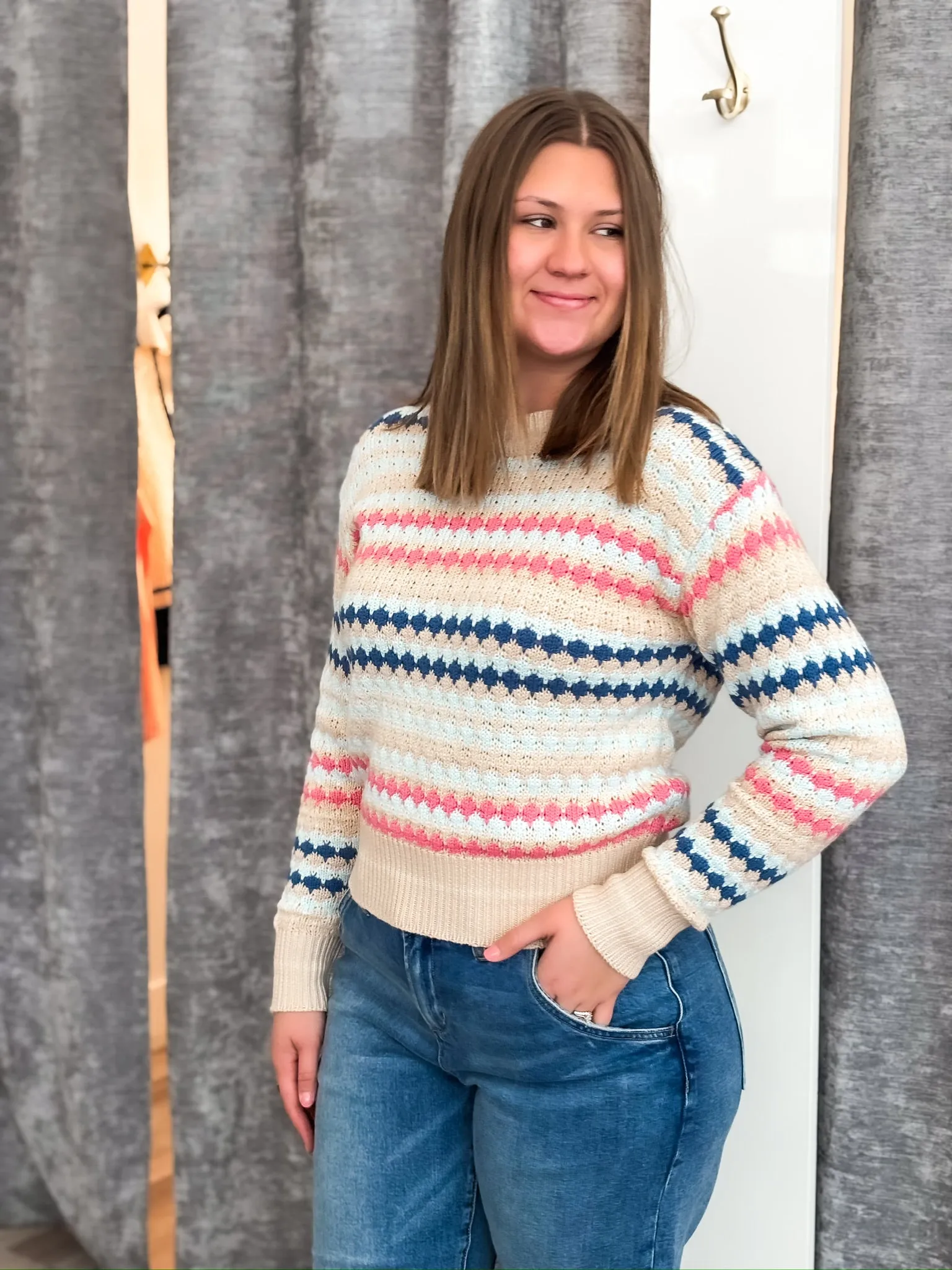 Jewel Sweater - Spring Fling