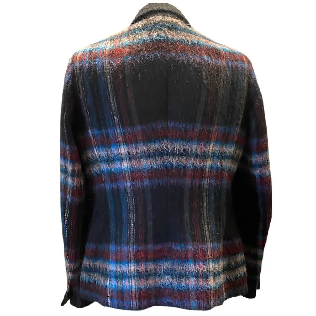 JIL SANDER Plaid Mohair Blazer | EU 40