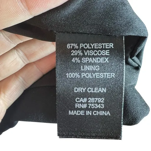 Joie Black Cropped Double Breasted Blazer Jacket, XS