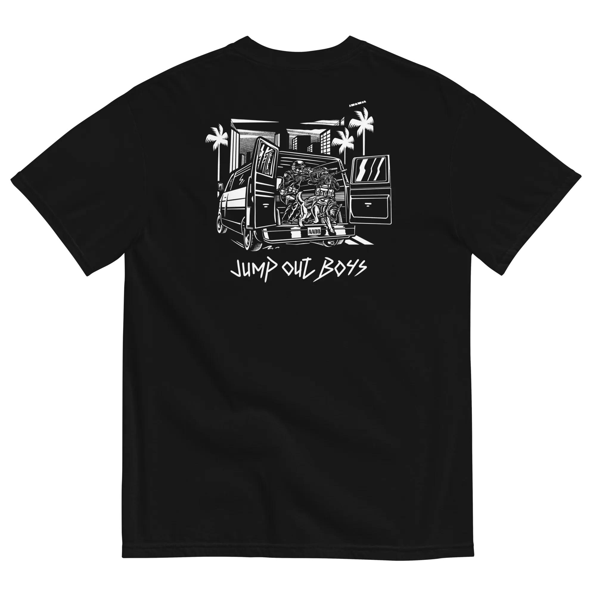 Jump Out Boys Swat Van Tees