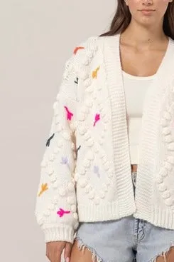 K101 BUBBLE CARDIGAN